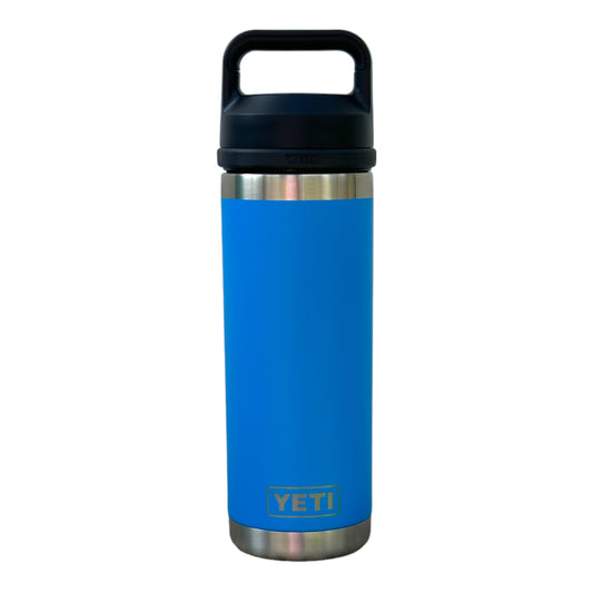 YETI Big Wave Blue 18oz. Rambler Bottle w/Chug Cap