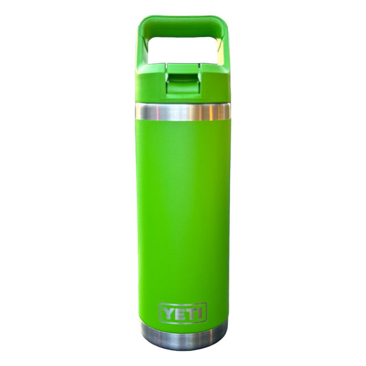 YETI Canopy Green 18oz. Rambler Bottle w/Straw Lid