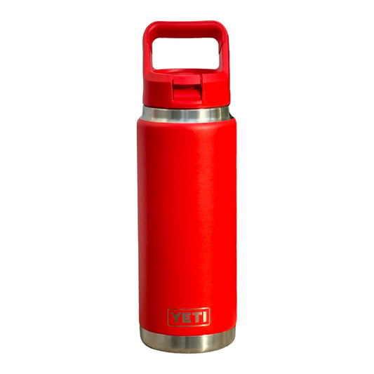 YETI Canyon Red 26oz. Bottle w/Straw Lid