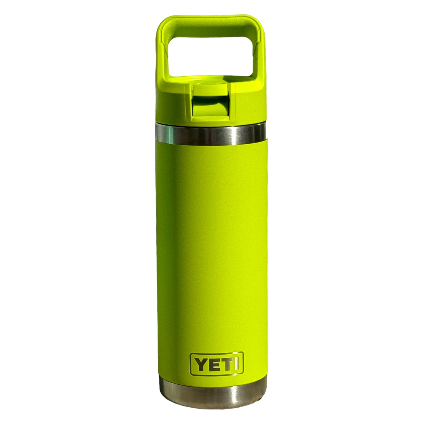 YETI Chartreuse 18oz. Rambler Bottle w/Straw Lid