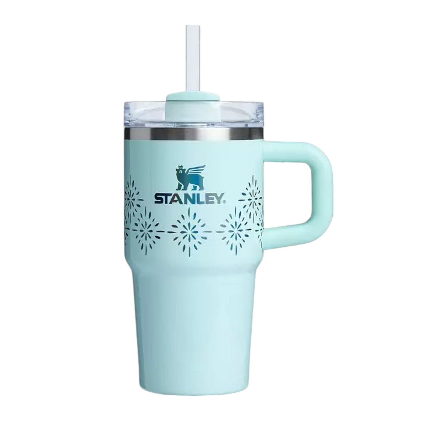 PERSONALIZED STANLEY WINTER WONDERLAND - 20oz. FLOWSTATE QUENCHER H2.0 - SEAGLASS GLOSS