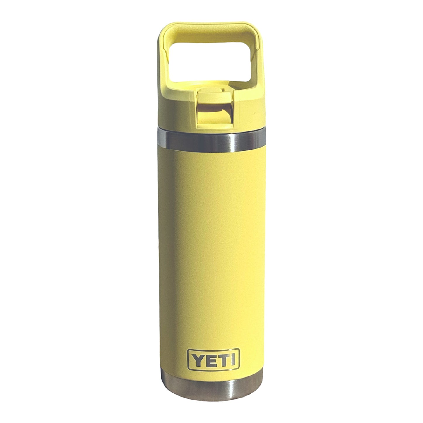 YETI Daybreak Yellow 18oz. Rambler Bottle w/Straw Lid