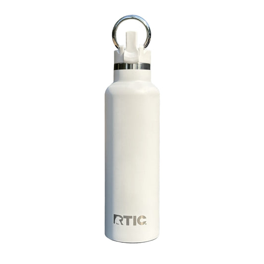 RTIC JOURNEY WATER BOTTLE 20oz - WHITE (CERAMIC LINING)