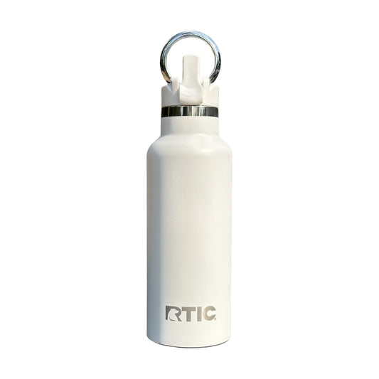 RTIC JOURNEY WATER BOTTLE 16oz - WHITE (CERAMIC LINING)