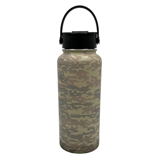 LASER ENGRAVED RTIC 32oz BOTTLE - DIGITAL CAMO in BEACH