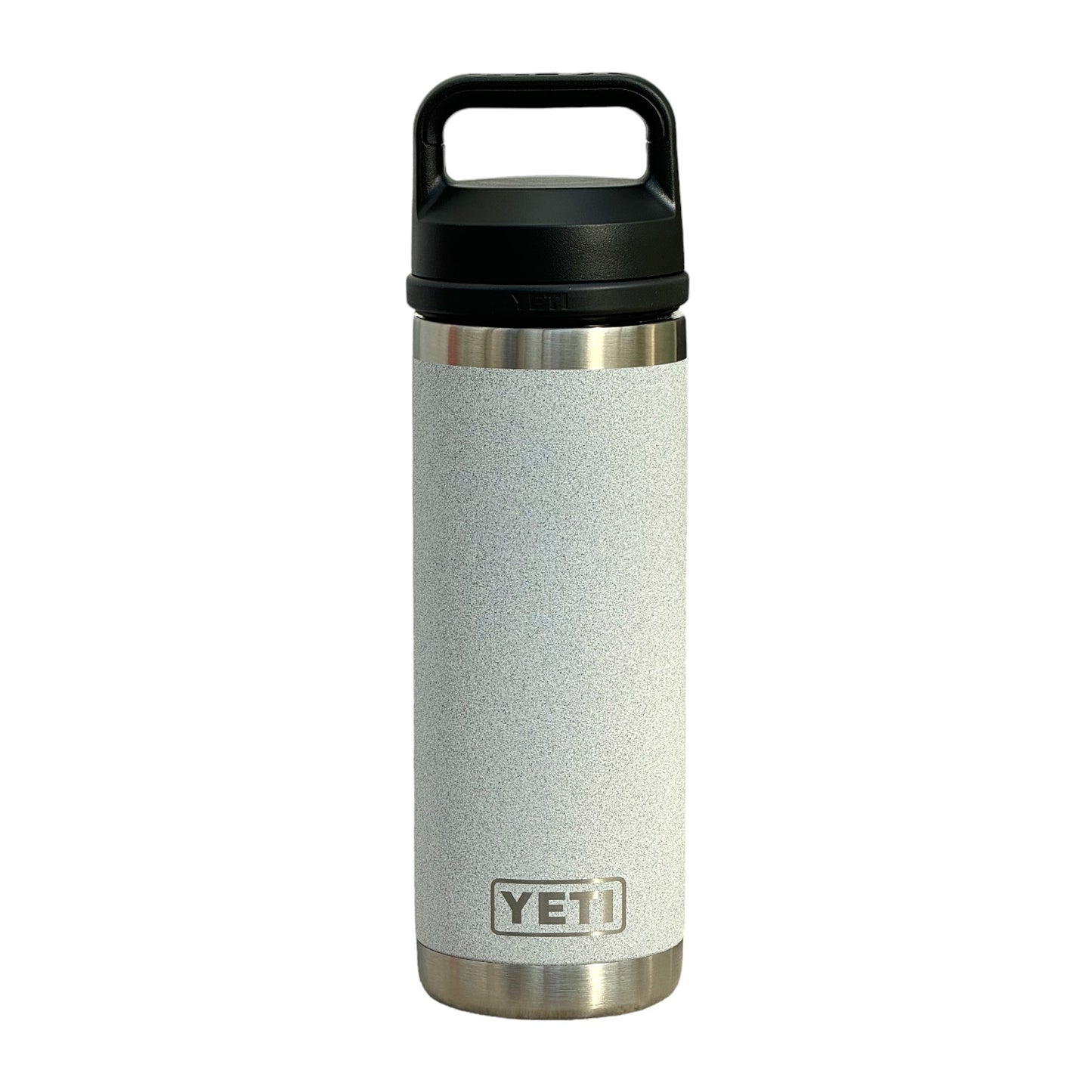 YETI Grey Stone 18oz. Rambler Bottle w/Chug Cap