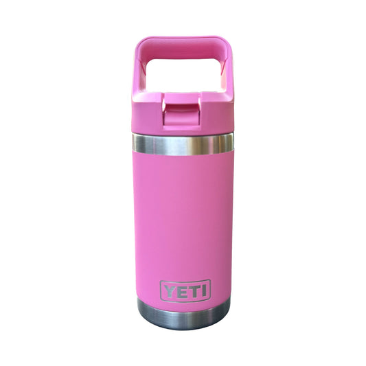 YETI Harbor Pink 12oz. Jr. Rambler Bottle w/Straw Lid