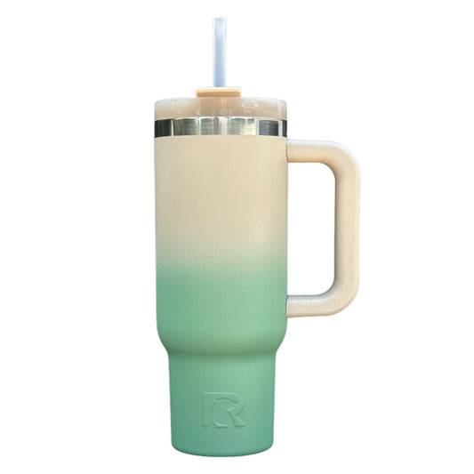 RTIC 30oz ROAD TRIP TUMBLER - SAGE OMBRE