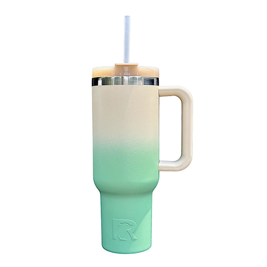 RTIC 40oz ROAD TRIP TUMBLER - SAGE OMBRE