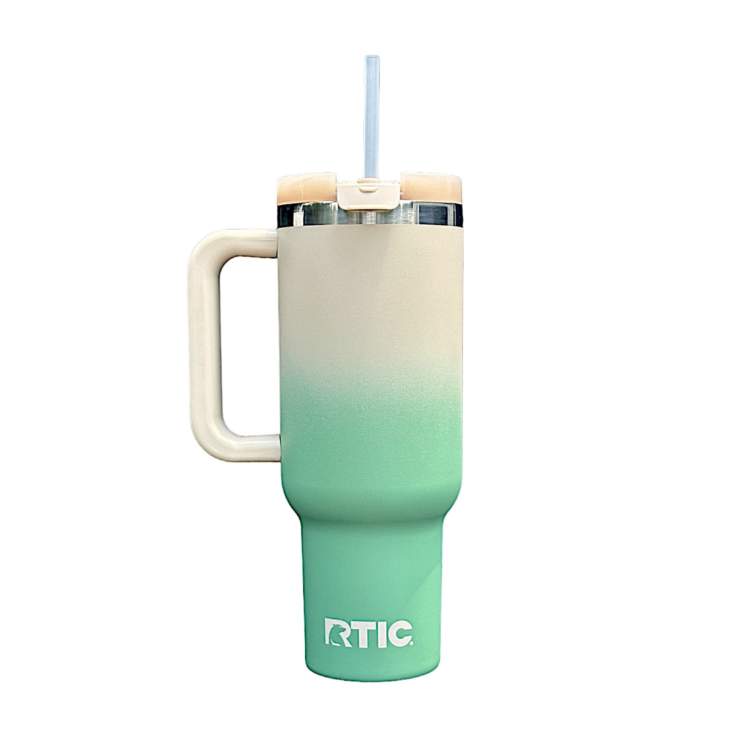 RTIC 40oz ROAD TRIP TUMBLER - SAGE OMBRE