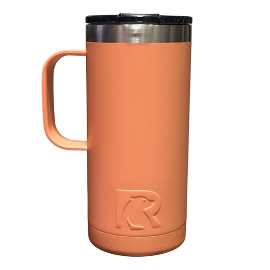 RTIC 16oz TRAVEL MUG - SALMON