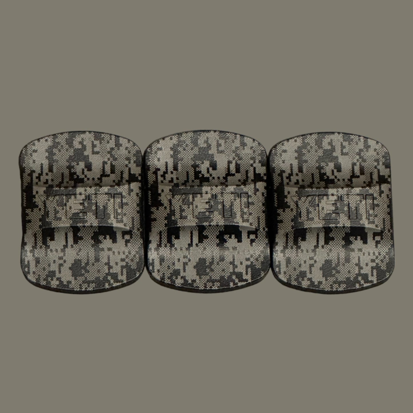 CUSTOM YETI MAGSLIDERS PACK OF 3 - Laser Engraved DIGITAL CAMO