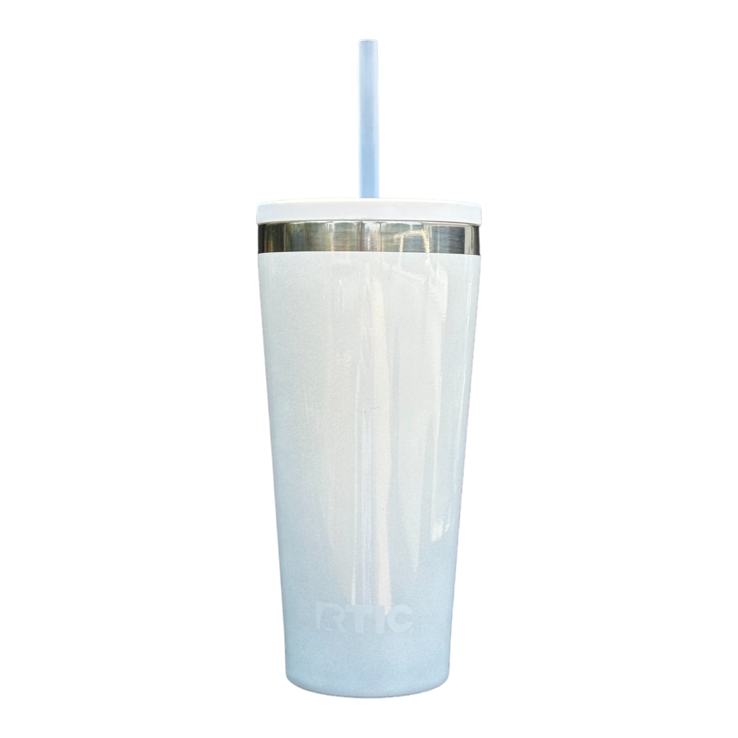 RTIC EVERYDAY TUMBLER 20oz - WHITE GLITTER (CERAMIC LINING)