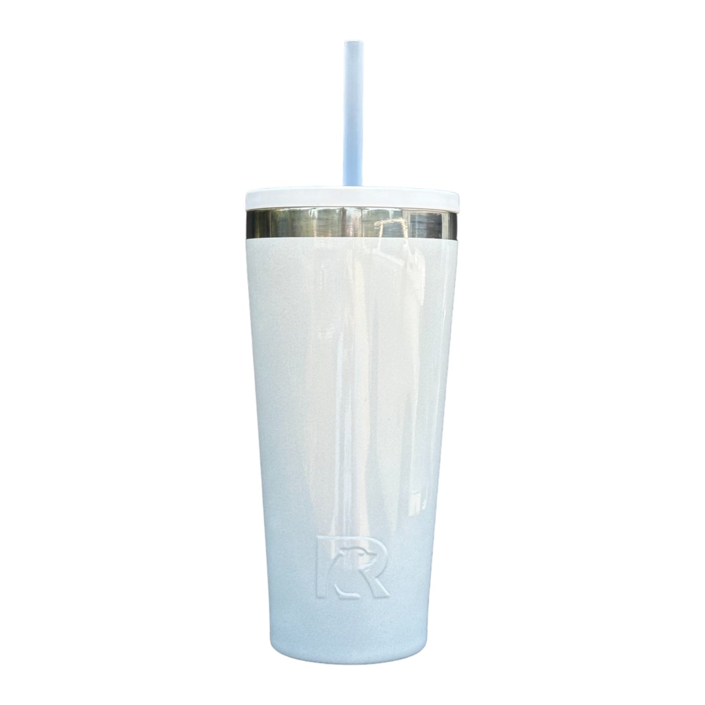 RTIC EVERYDAY TUMBLER 20oz - WHITE GLITTER (CERAMIC LINING)