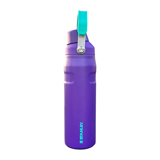 STANLEY 24oz ICEFLOW BOTTLE with FAST FLOW LID - DEEP PURPLE