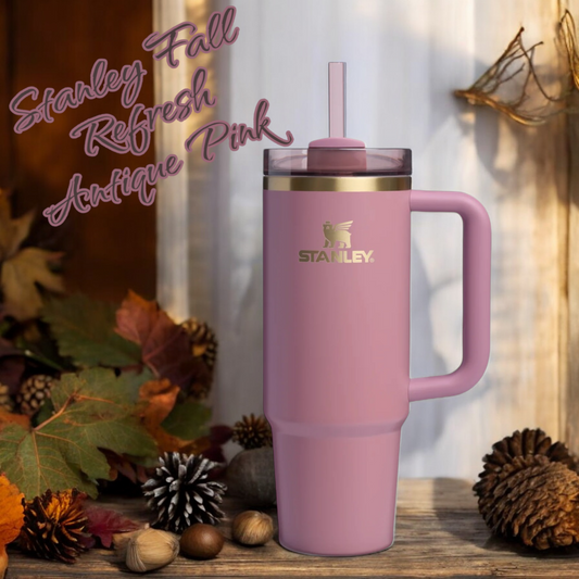 PERSONALIZED STANLEY 30oz. FLOWSTATE QUENCHER H2.0 - ANTIQUE PINK