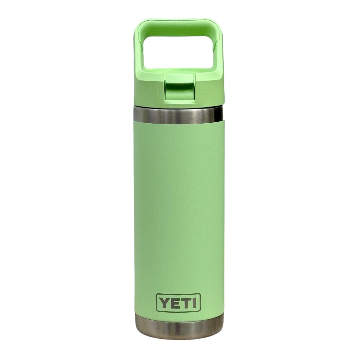 YETI Key Lime 18oz. Rambler Bottle w/Straw Lid