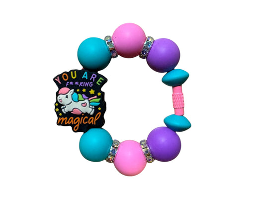 STANLEY HANDLE BRACELET OR CHARM - YOU ARE F**KING MAGICAL (TURQUOISE, PINK, PURPLE)