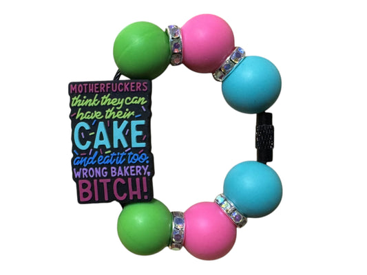 STANLEY HANDLE BRACELET OR CHARM - WRONG BAKERY (BLACK)