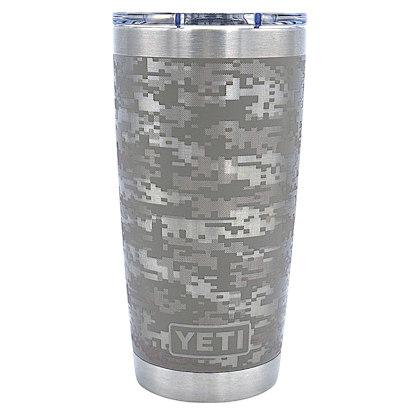 SHARPTAIL TAUPE DIGITAL CAMO - Laser Engraved YETI 20oz Tumbler w/Custom Mag.