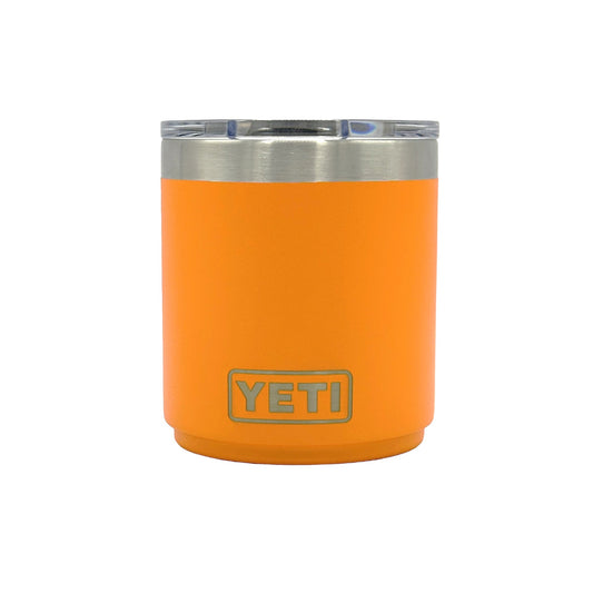 YETI King Crab Orange 10oz. Lowball