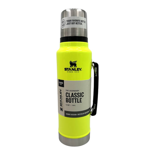 STANLEY 1.5 QT - CLASSIC BOTTLE THERMOS - NEON YELLOW