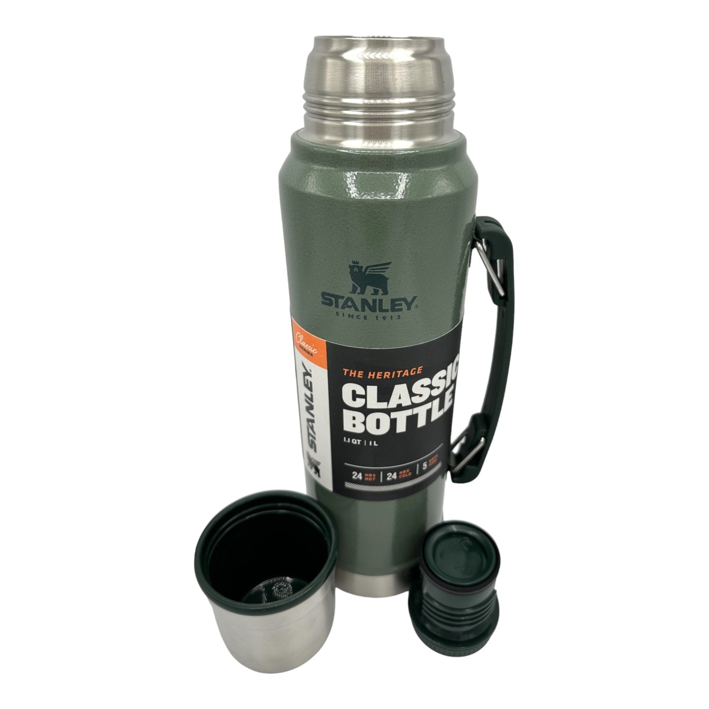 STANLEY CLASSIC BOTTLE THERMOS in HAMMERTON GREEN