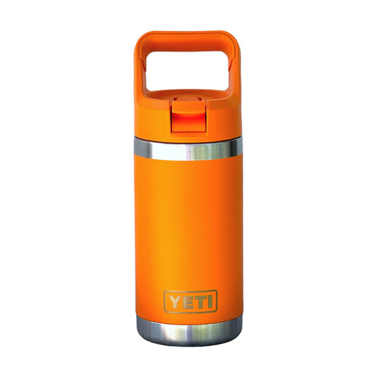 YETI King Crab Orange 12oz. Jr. Rambler Bottle w/Straw Lid