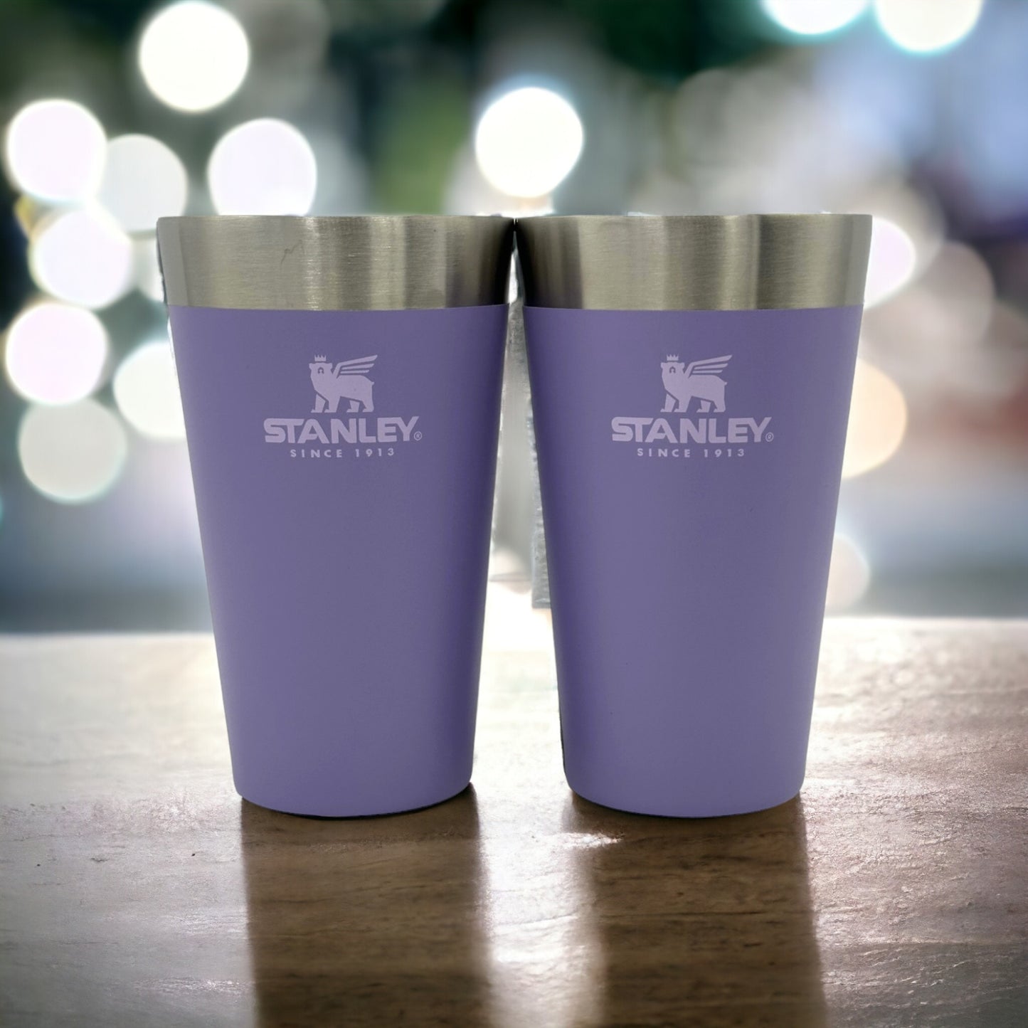 STANLEY 16oz BEER PINT (SET OF MATCHING TWO) in LAVENDER