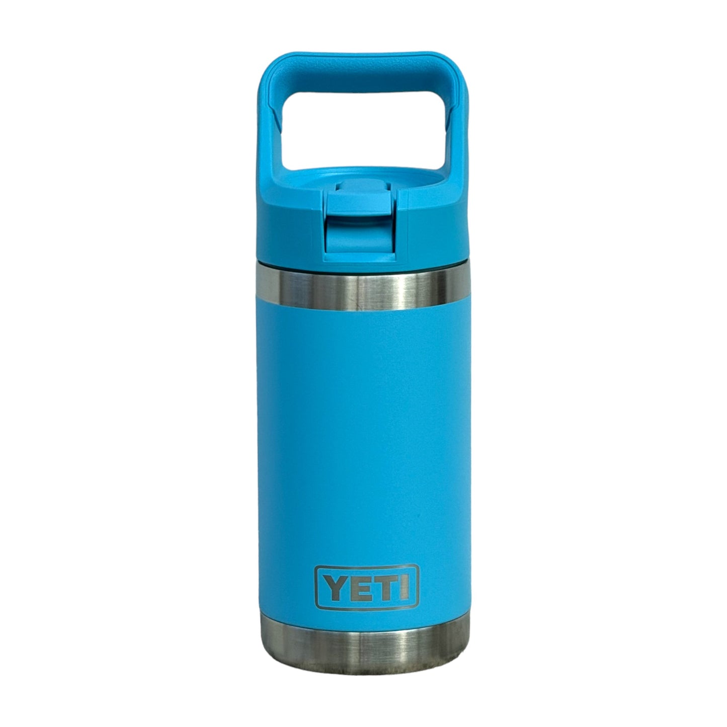 YETI Reef Blue 12oz. Jr. Rambler Bottle w/Straw Lid