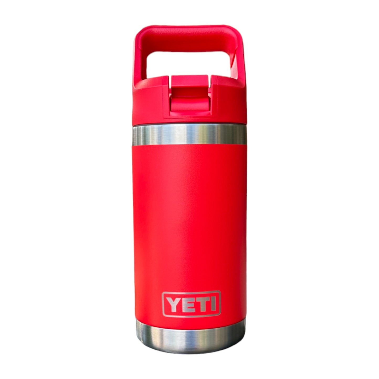 YETI Rescue Red 12oz. Jr. Rambler Bottle w/Straw Lid