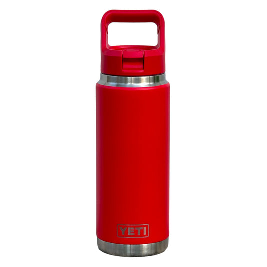 YETI Rescue Red 26oz. Bottle w/Straw Lid