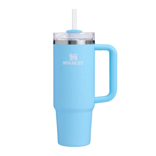 PERSONALIZED STANLEY WINTER WONDERLAND - 30oz. FLOWSTATE QUENCHER H2.0 - POWDER BLUE CRUSH