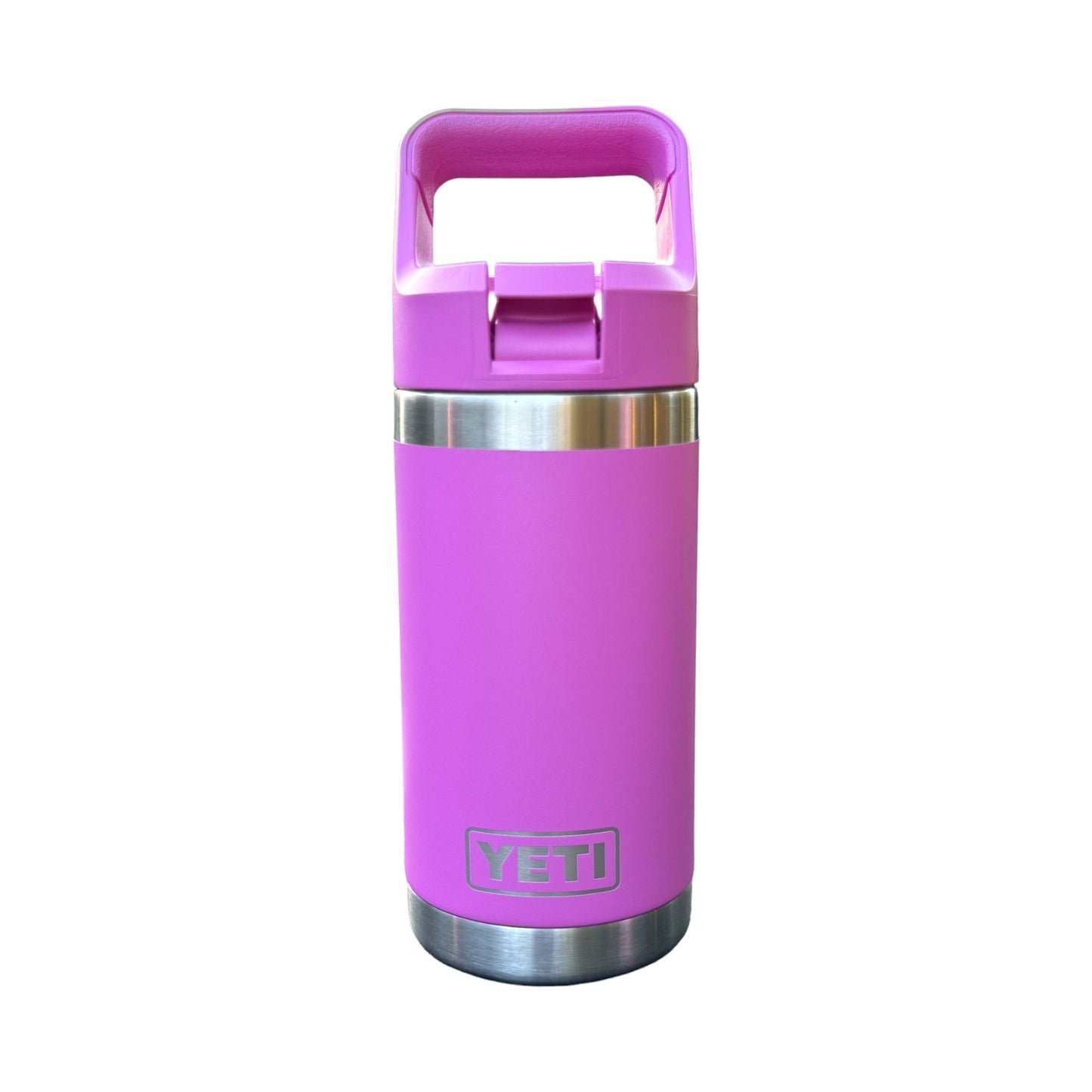 YETI Wildflower Fuchsia 12oz. Jr. Rambler Bottle w/Straw Lid