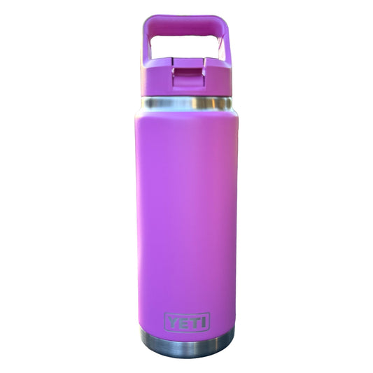 YETI Wildflower Fuchsia 26oz. Bottle w/Straw Lid