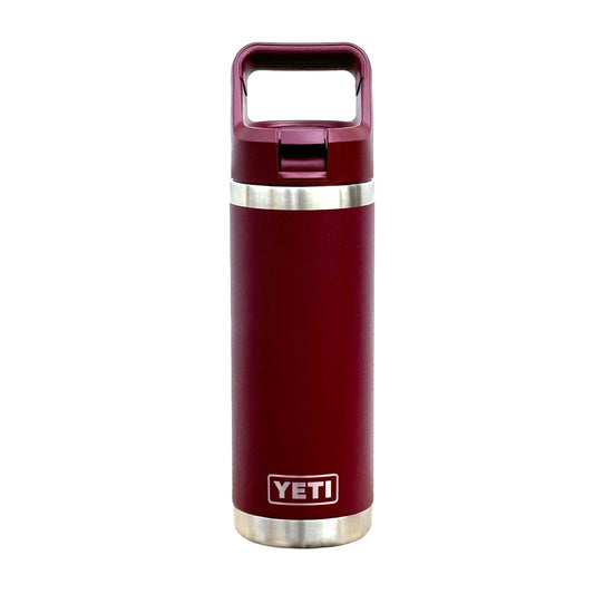 YETI Wild Vine Red 18oz. Rambler Bottle w/Straw Lid